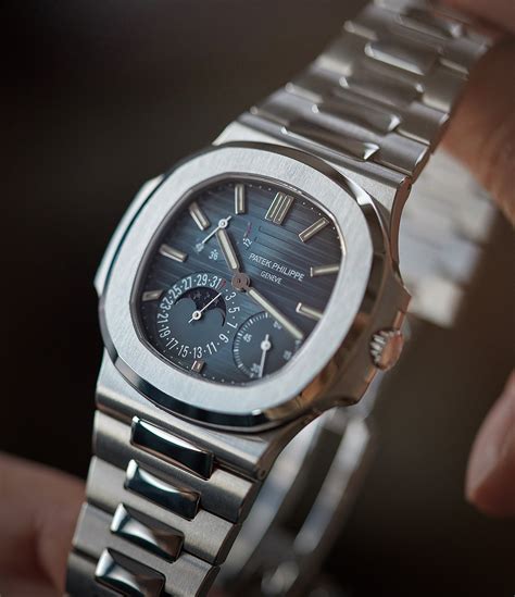 patek philippe nautilus moonphase 5712 1a|Patek Philippe moon settings.